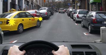 У ситуацији приказаној на слици, уколико желите да наставите кретање:
