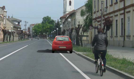 У ситуацији приказаној на слици паркирање возила: